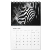 Calendrier Deux tons bleu minimaliste (Jan 2027)