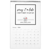 Calendrier Devis mensuels pour les infirmières de l'école (Jan 2026)