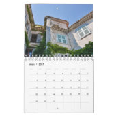 Calendrier d'Eze, sur la Côte d'Azur (Mar 2027)