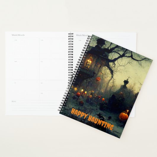 Calendrier d'Halloween (Devant avec enveloppe)