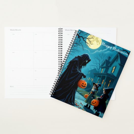 Calendrier d'Halloween (Devant avec enveloppe)