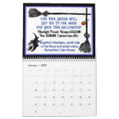 Calendrier d'Halloween 2025 (Jan 2027)