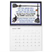 Calendrier d'Halloween 2025 (Jan 2027)