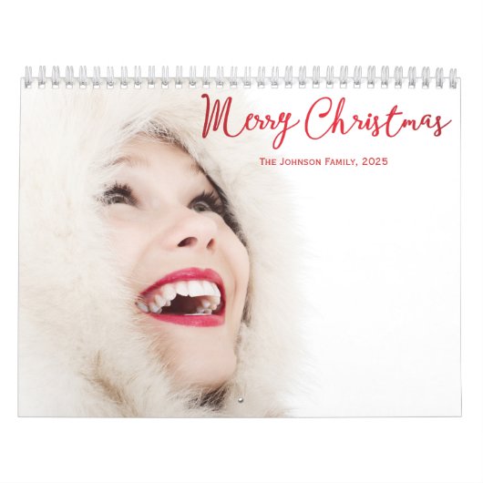 Calendrier d'hiver Salutations de Noël 2025 (Protection)