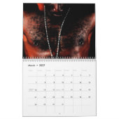 Calendrier d'homme d'Afro-américain (Mar 2027)