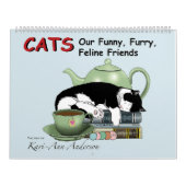 Calendrier d'humour de chats drôles 2026 (Protection)