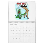 Calendrier d'Humour UFO et Alien (Mar 2026)