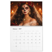 Calendrier Día de Muertos 2026 (Feb 2027)