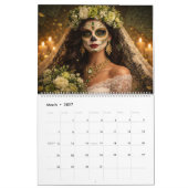 Calendrier Día de Muertos 2026 (Mar 2027)