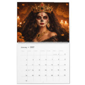 Calendrier Día de Muertos 2026 (Jan 2027)