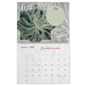 Calendrier Dieu méditation : étoile, mots & notes (Jan 2027)
