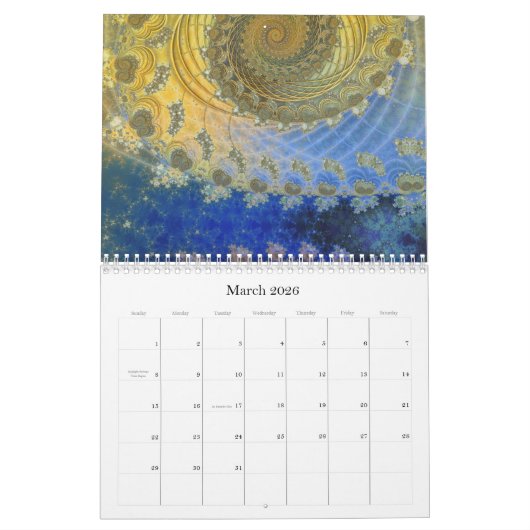 Calendrier Digital Baroque 2024 (Mar 2026)