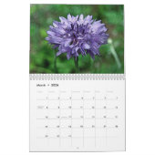 Calendrier Digital Flower Garden (Mar 2026)