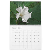 Calendrier Digital Flower Garden (Feb 2026)