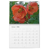 Calendrier Digital Flower Garden (Jan 2026)