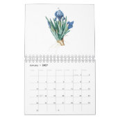 CALENDRIER D'ILLUSTRATION DE FLEURS REDOUTÉ (Jan 2027)