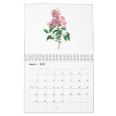 CALENDRIER D'ILLUSTRATION DE FLEURS REDOUTÉ (Mar 2027)