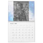 Calendrier d'illustration de Maria William 2026 (Jan 2027)