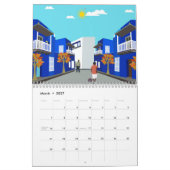 Calendrier d'illustrations de Colombie (Mar 2027)