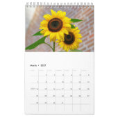 Calendrier d'illustrations de jardin botanique flo (Mar 2027)