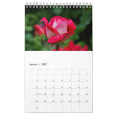 Calendrier d'illustrations de jardin botanique flo (Jan 2027)