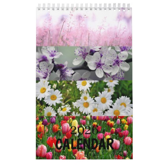 Calendrier d'illustrations de jardin botanique flo (Protection)
