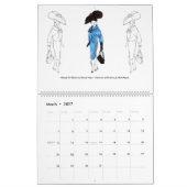 Calendrier d'illustrations de mode de poupée Matis (Mar 2027)