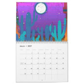 Calendrier d'illustrations désertiques (Mar 2027)