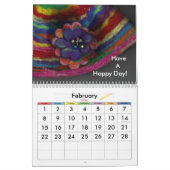 Calendrier d'illustrations originales de Zan (Feb 2026)