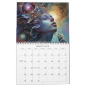 Calendrier Dimensions Visionnaires 2026 9 Art Surréel (Mar 2026)