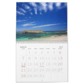 Calendrier d'impression 2023 - Plage (Mar 2027)
