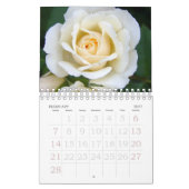 Calendrier d'impression grand 2017 Rose petit (Feb 2027)
