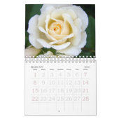 Calendrier d'impression grand 2017 Rose petit (Feb 2026)