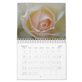 Calendrier d'impression grand 2017 Rose petit (Mar 2026)