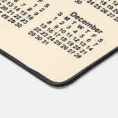 Calendrier d'impression grand format Papaya Whip 2 (Coin)