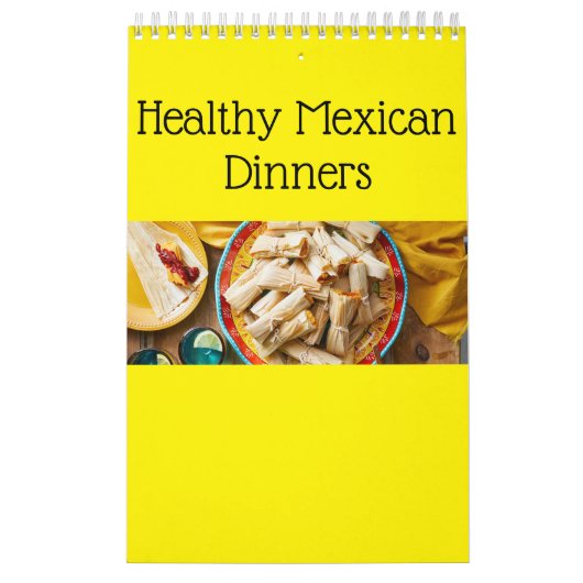 Calendrier Dîner mexicain sain (Protection)