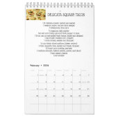 Calendrier Dîner mexicain sain (Feb 2026)