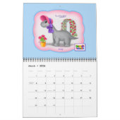 Calendrier Dino-Buddies® - Voyage routier avec Din (Mar 2026)