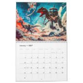 Calendrier Dino contre Droid – Batailles galactiques dans la  (Jan 2027)