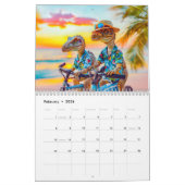 Calendrier Dino Summer Break – Prehistoric Fun in the Sun (Feb 2026)