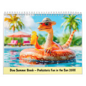 Calendrier Dino Summer Break – Prehistoric Fun in the Sun (Protection)