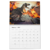 Calendrier dinosaure (Feb 2027)