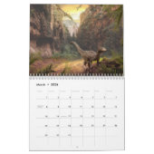 Calendrier Dinosaures préhistoriques 2026 (Mar 2026)