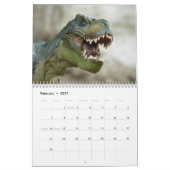 Calendrier Dinosaures préhistoriques 2026 (Feb 2027)