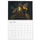 Calendrier d'insectes Steampunk 2027 (Mar 2027)