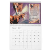 Calendrier d'inspiration de cheval, ©Kim McElroy (Feb 2027)