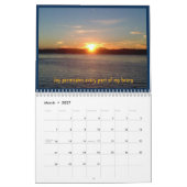 Calendrier d'inspiration du lever du soleil (Mar 2027)