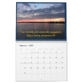 Calendrier d'inspiration du lever du soleil (Feb 2027)