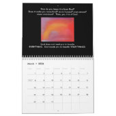 Calendrier d'Inspirtational de Dieu (Mar 2026)