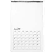 Calendrier DO-IT-YOURSELF collecte de fonds (Jan 2027)